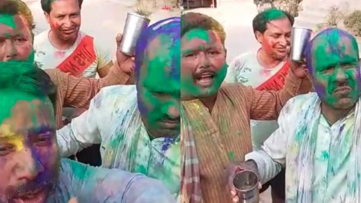 Bihar News Four people arrested for abusing CM Nitish Kumar on the day of Holi in Bettiah