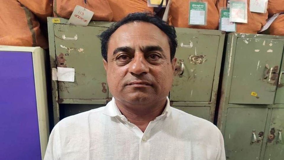 cm shivraj singh chouhan abuse by congress politician chandrashekhar patel