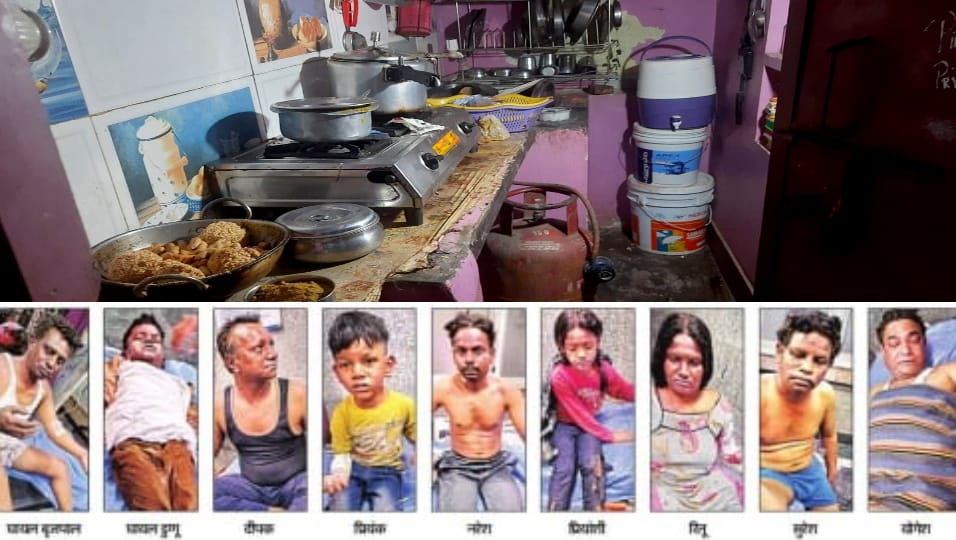 ghaziabad man opens cylinder pipe set in on fire cylinder blast 11 injured he does this to suicide after fight