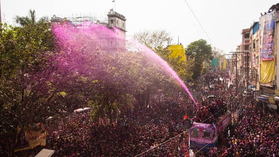 rangpanchami ger indore rajbada holi event festival facts
