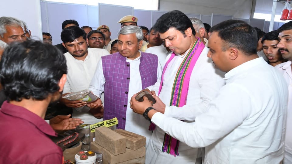 Former Chief Minister of Tripura Biplab Dev said Haryana livestock farmers and soldiers number one