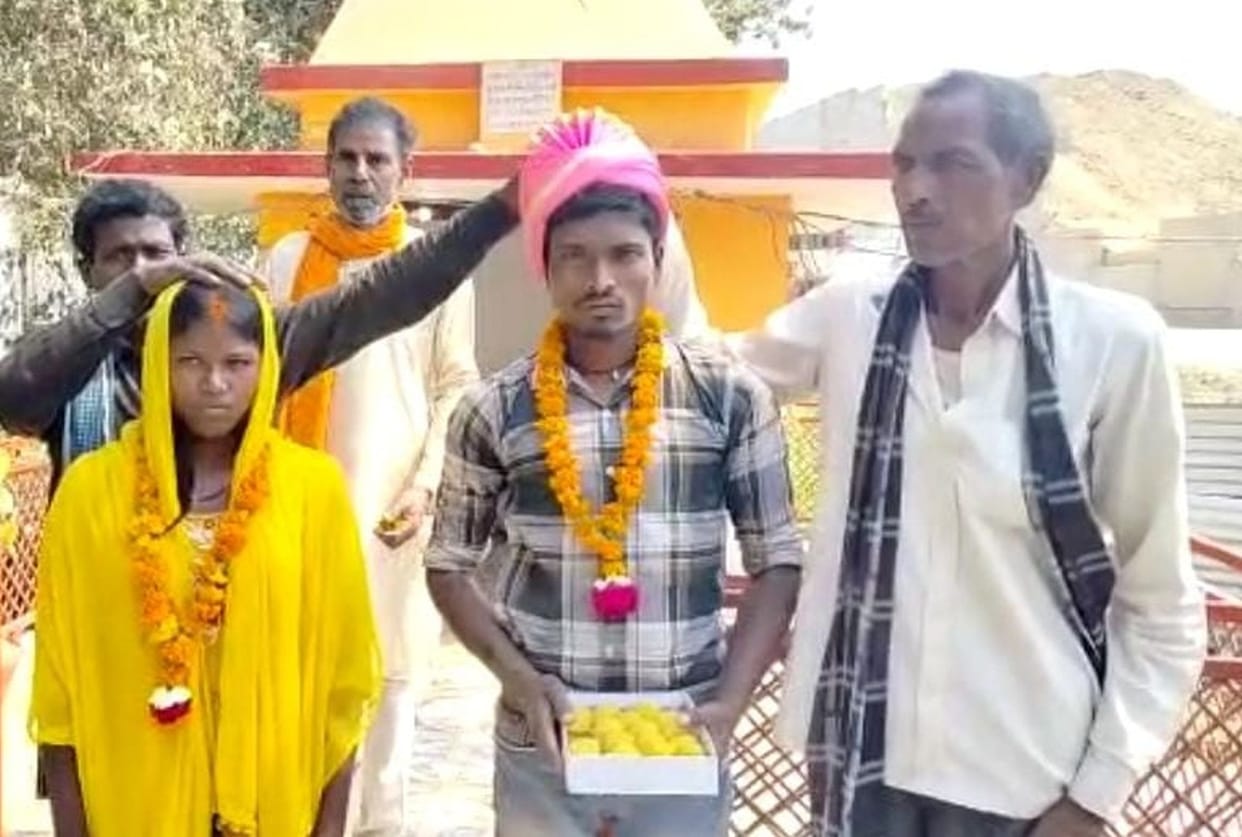 Marriage of Jharkhand boy and Bihar girl in Kanpur Dehat police station
