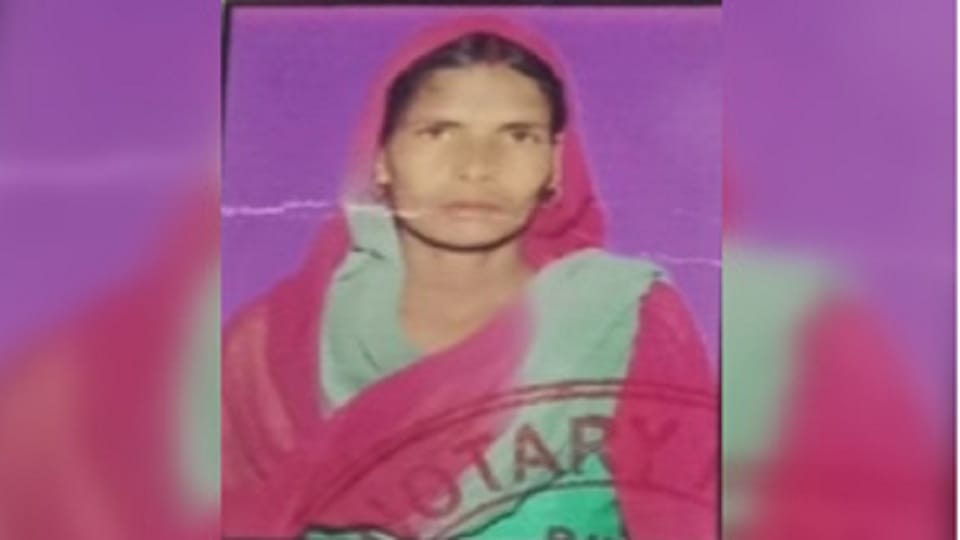 Tanker hit bike rider couple on Kanth Road woman died