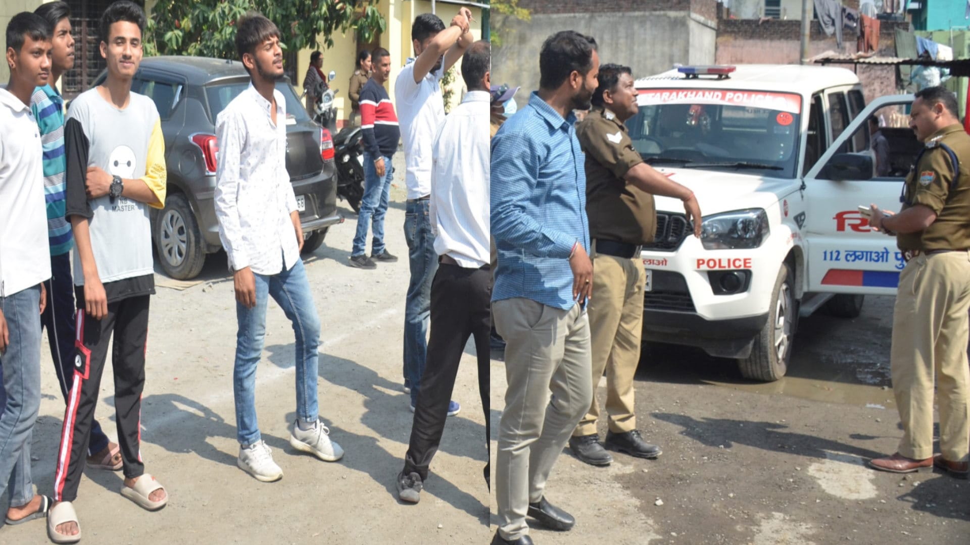 Drunken husband angry with his wife did gimmick on tank for three hours Dehradun uttarakhand news in hindi