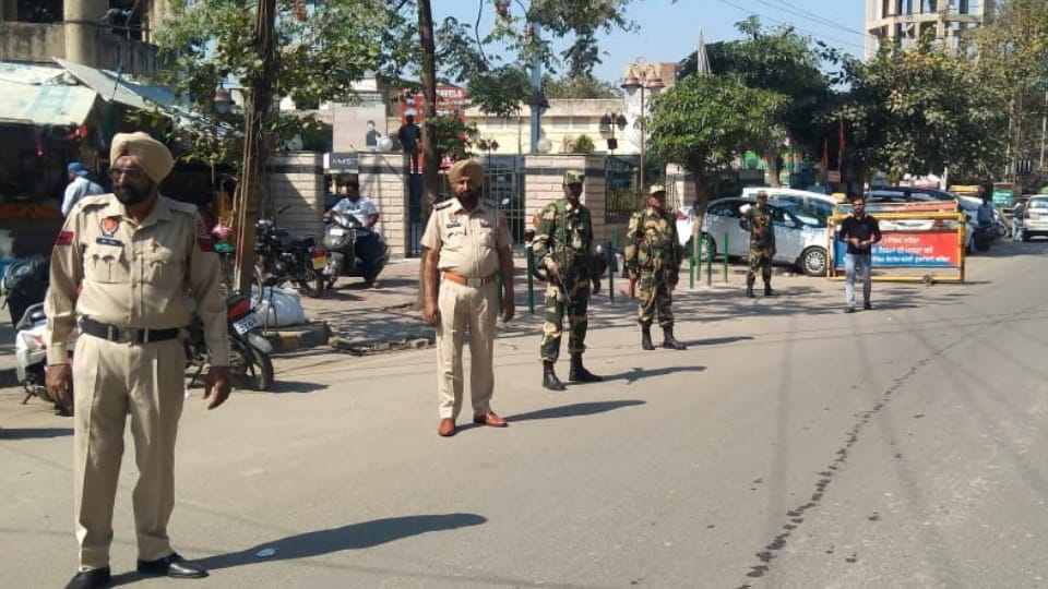 Paramilitary force took command in Punjab due to G-20 conference, five companies deployed in Ludhiana
