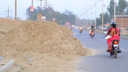 beautification work of dam not completed for six and a half km from Nausadh to Kalesar