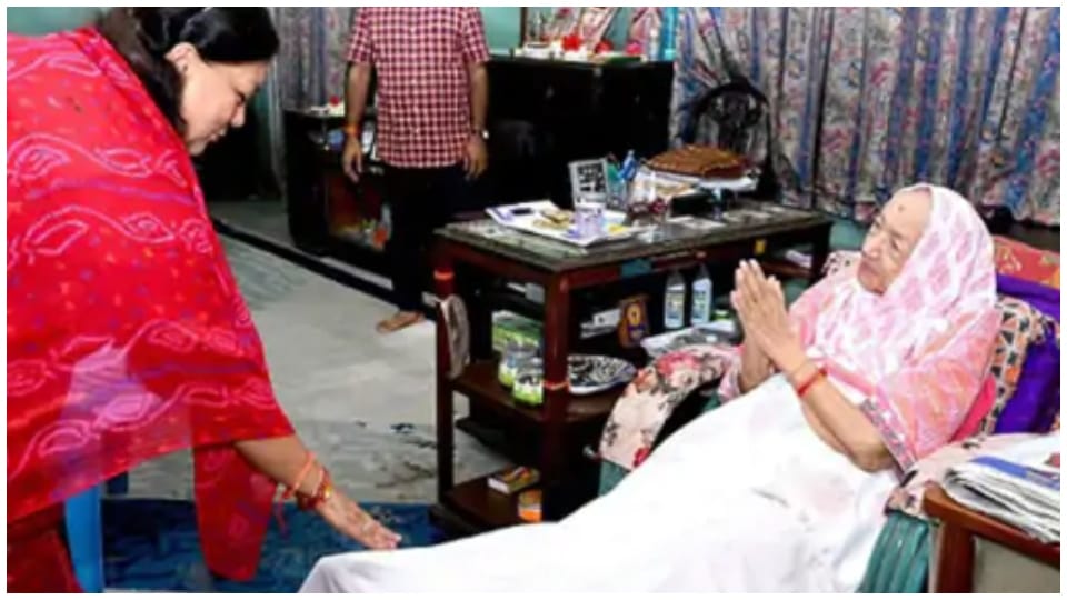 Rajmata Sushila Kumari of erstwhile Bikaner royal family passed away at the age of 94