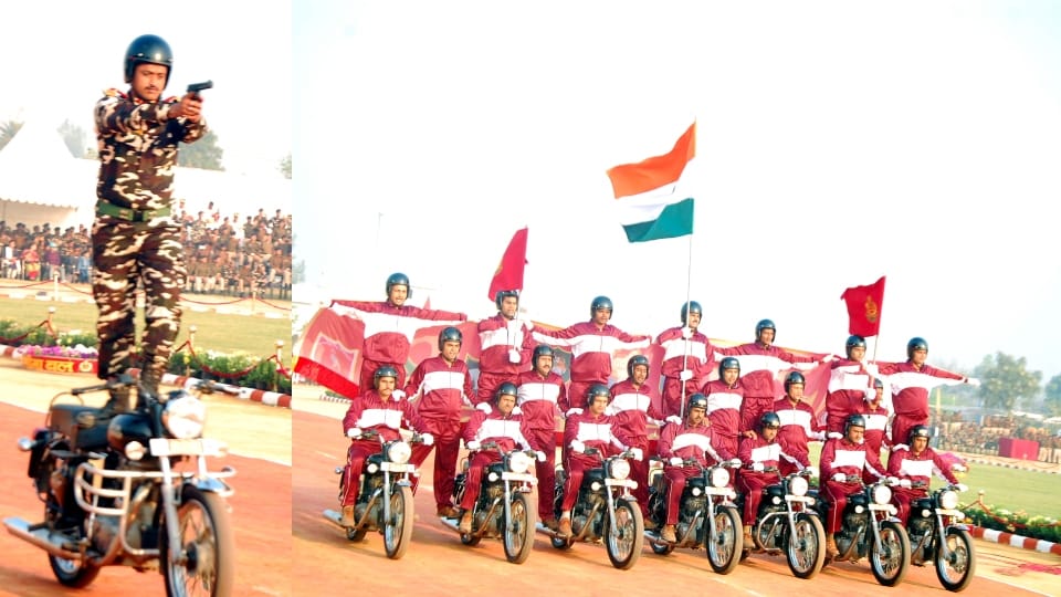 SSB 59th anniversary daredevils squad performs amazing stunts see photos
