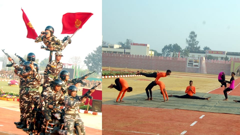SSB 59th anniversary daredevils squad performs amazing stunts see photos