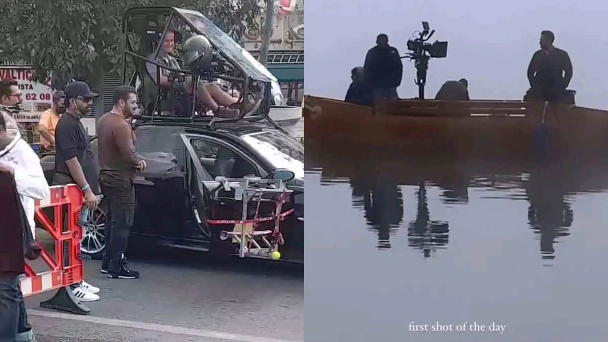 Tiger 3 Leaked photos from the set of Salman Khan Katrina Kaif starrer Film go viral after Shahrukh Khan jawan