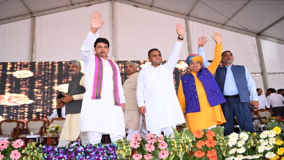 Former Chief Minister of Tripura Biplab Dev said Haryana livestock farmers and soldiers number one