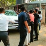 स्नेहलता दीक्षित के अंतिम संस्कार की तस्वीर