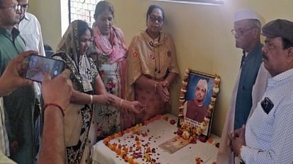 स्वतंत्रता संग्राम सेनानी छेदा लाल शर्मा मूढ़जी की 64वीं पुण्यतिथि पर श्रद्धांजली