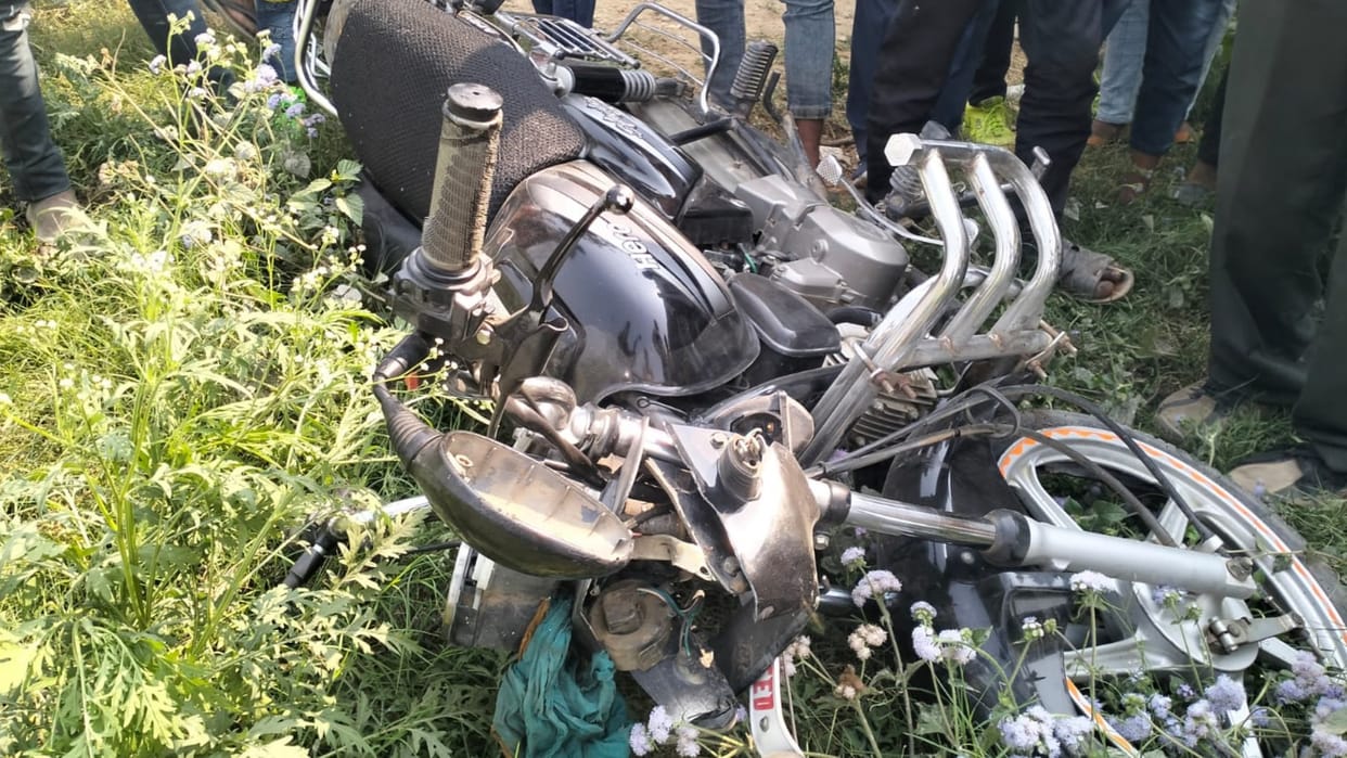 one died and many injured in accidents in Balrampur.