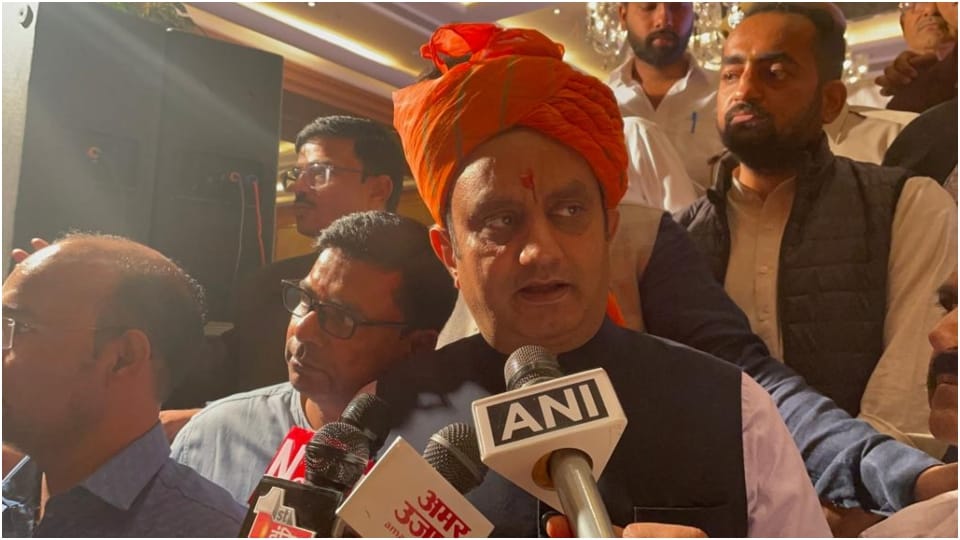 BJP MP Sudhanshu Trivedi attacked CM Ashok Gehlot Jaipur Rajasthan
