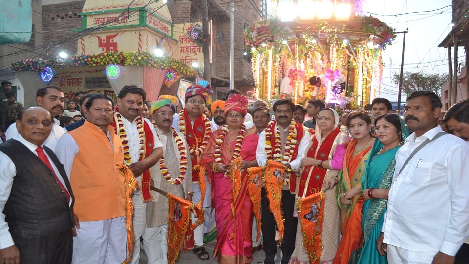 Chaiteshwar Mahadev Ganesh Rath Yatra started with pomp