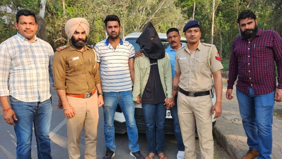 Accused of Murder in Kishangarh arrested by Chandigarh Crime Branch police