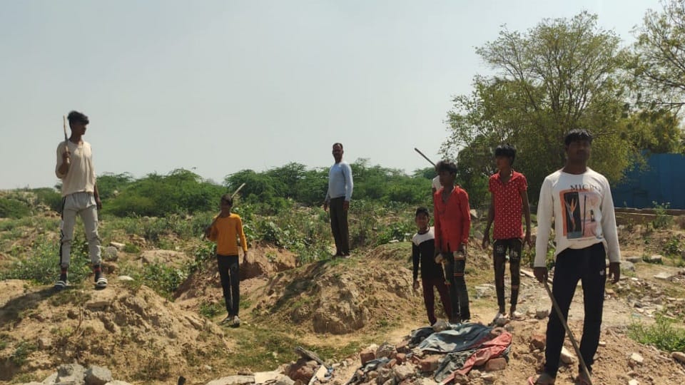 Two real brothers were mauled to death by dogs in Delhi