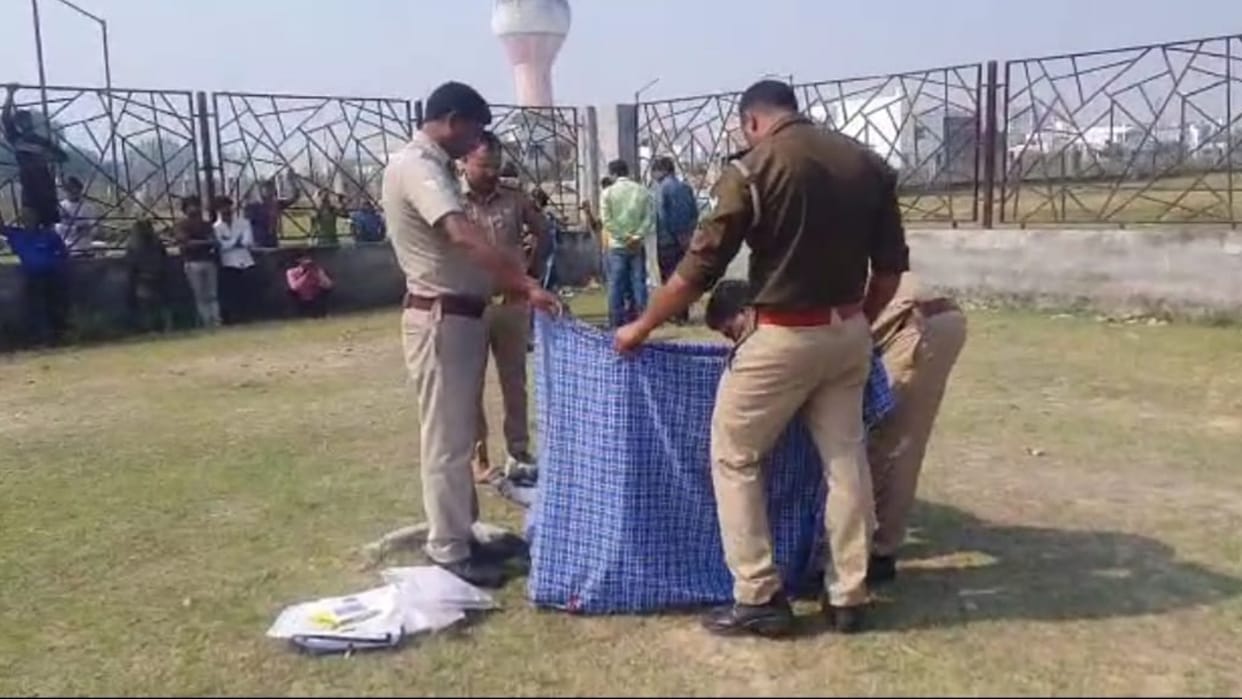 A man murdered in sushant golf city in Goasaiganj Lucknow.