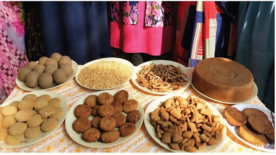 Mahendragarh sweetness of millet laddus reached Japan women of self-help group of village Bawaniya