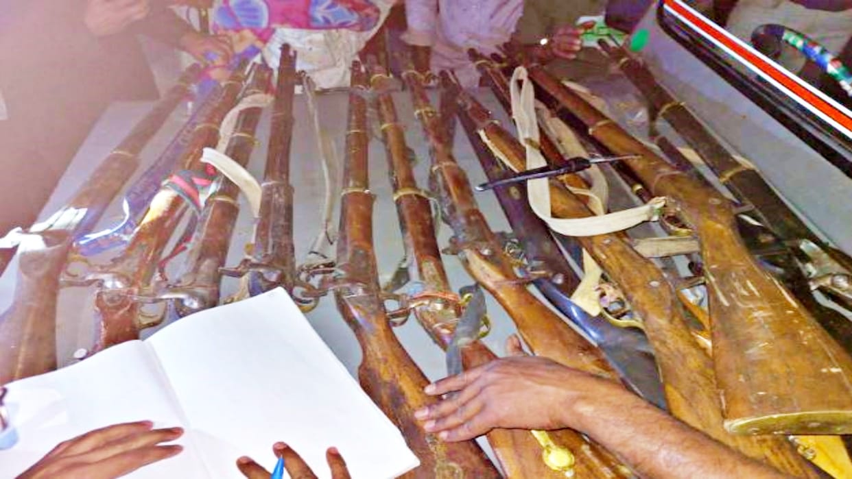 Kalandri police arrested three from Mer Mandwara forest