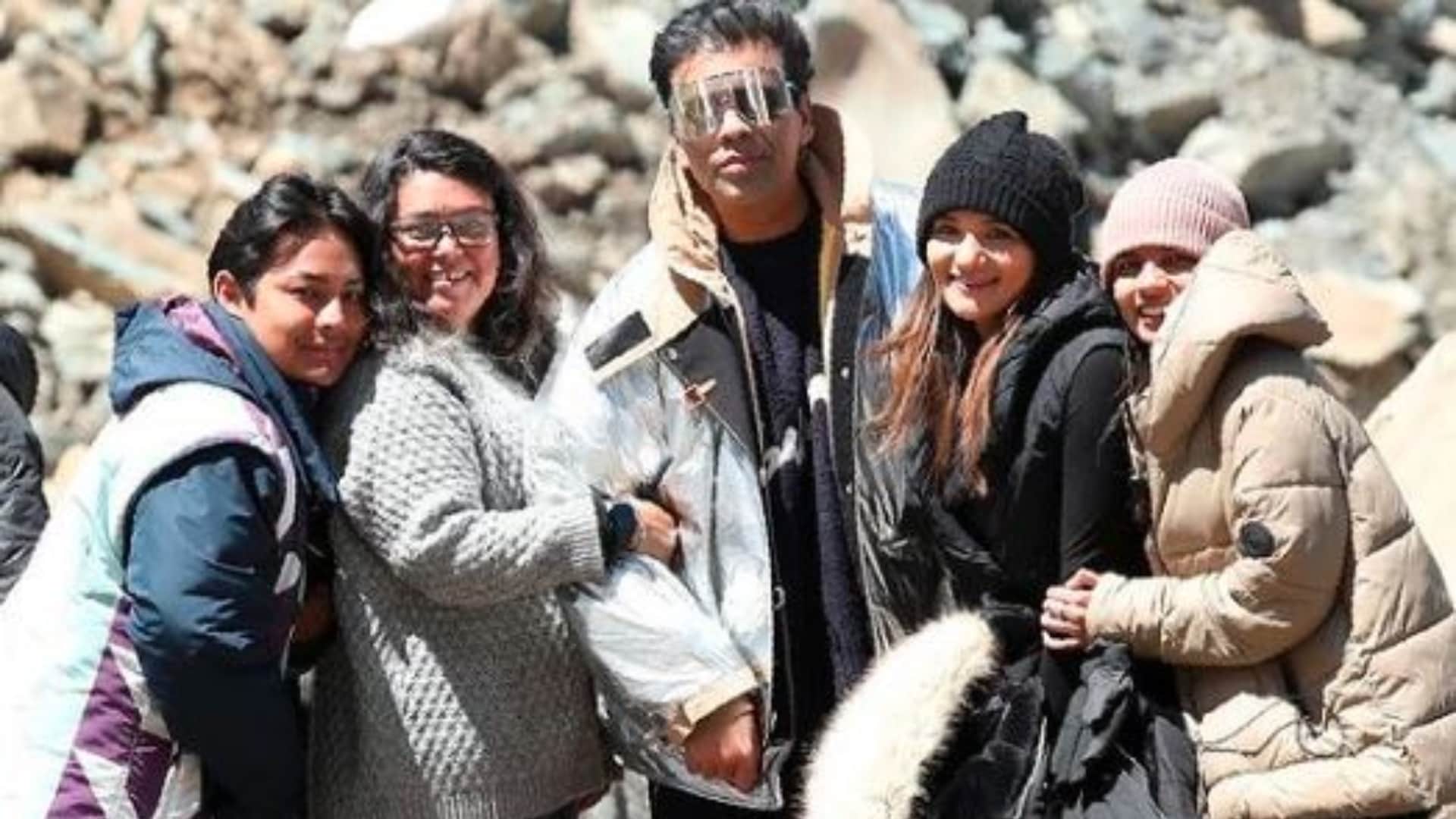 karan johar wraps up rocky aur rani ki prem kahani shoot also shared bts photos of the film