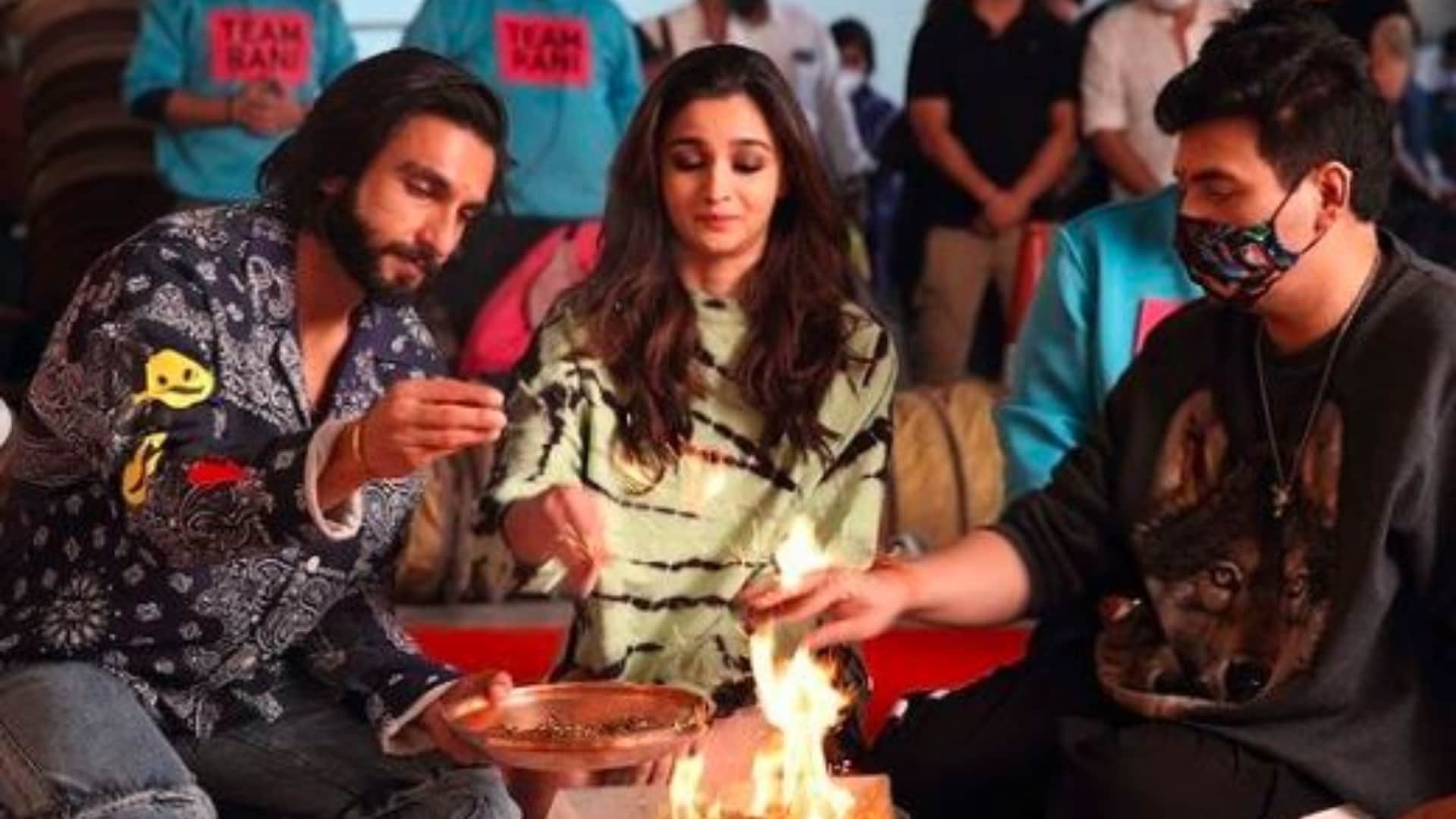 karan johar wraps up rocky aur rani ki prem kahani shoot also shared bts photos of the film