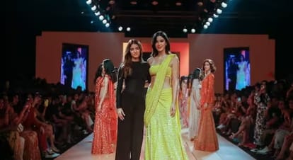 Shanaya Kapoor got brutally trolled for her ramp walk and Outfit in Lakme Fashion Week
