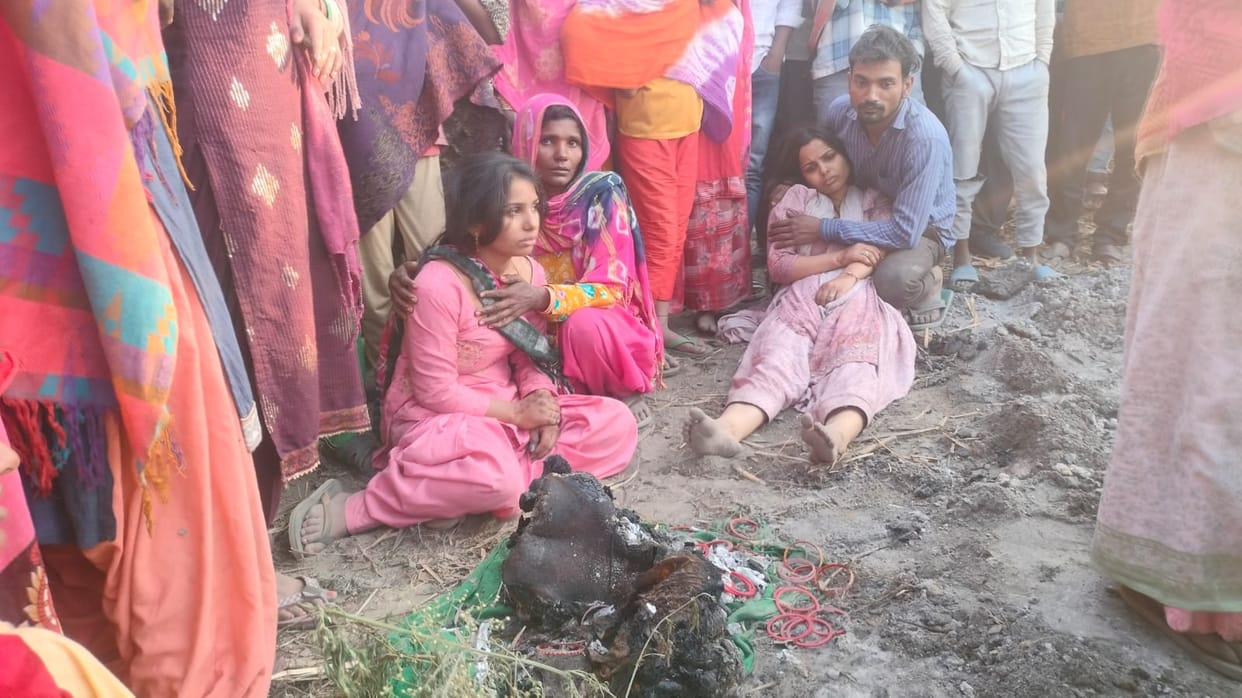 Muzaffarangar Crime News: Missing Youth murder in Muzaffatnagar, dead body burnt in village