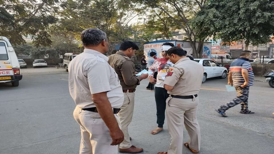 Accident on Delhi-Rohtak National Highway Bus full of devotees overturned