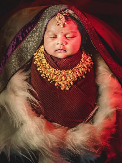 बेटी का नामकरण