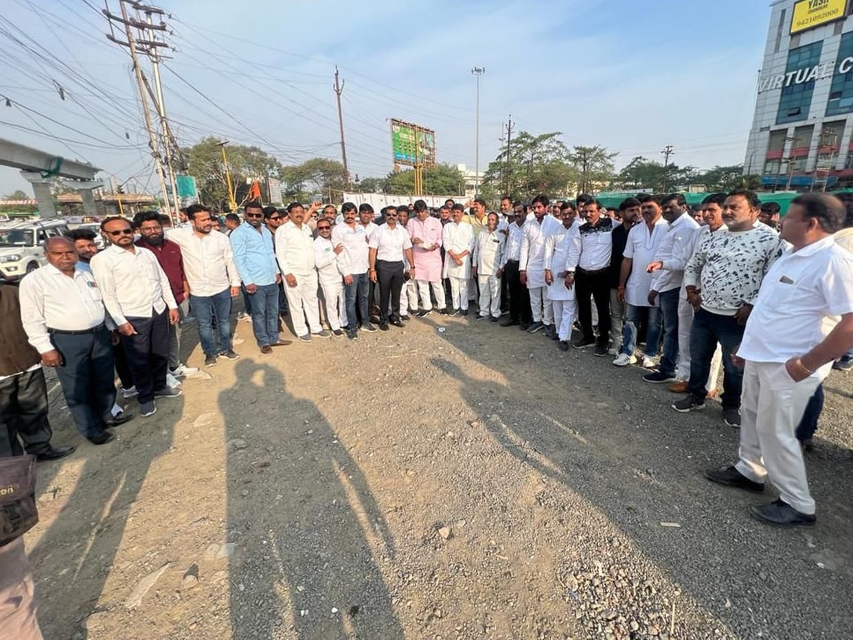 Congressmen reached Bhopal to participate in the protest, the contenders for the post of city president also m