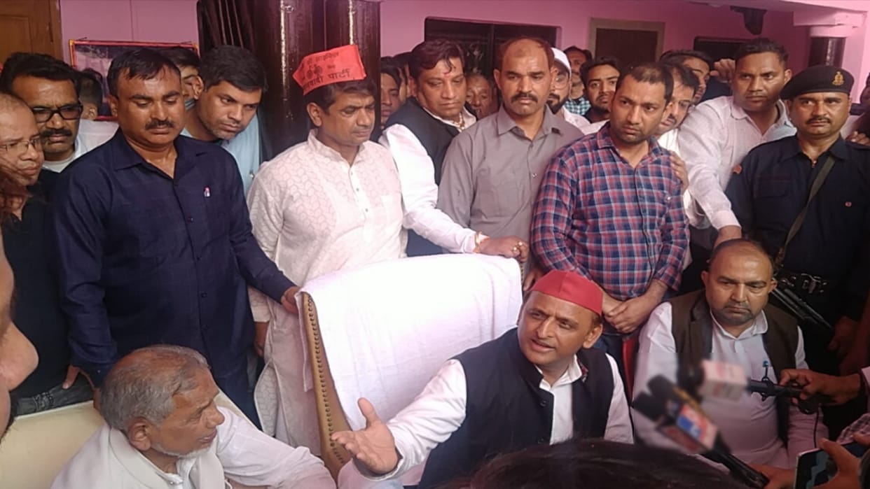 Akhilesh Yadav said that when the illegal buildings of BJP will be demolished