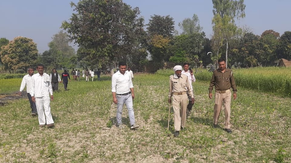 bulandshahr wild animal attack senior citizen died police forest department searching