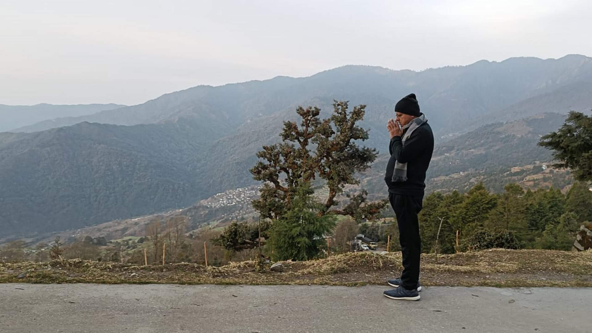 Uttarakhand Assembly Session Before the session CM did Suryanamaskar message to young generation to stay fit