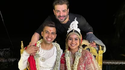 Yeh Hai Mohabbatein fame Krishna Mukherjee tied knot Chirag Batliwala in Bengali wedding in goa see photos