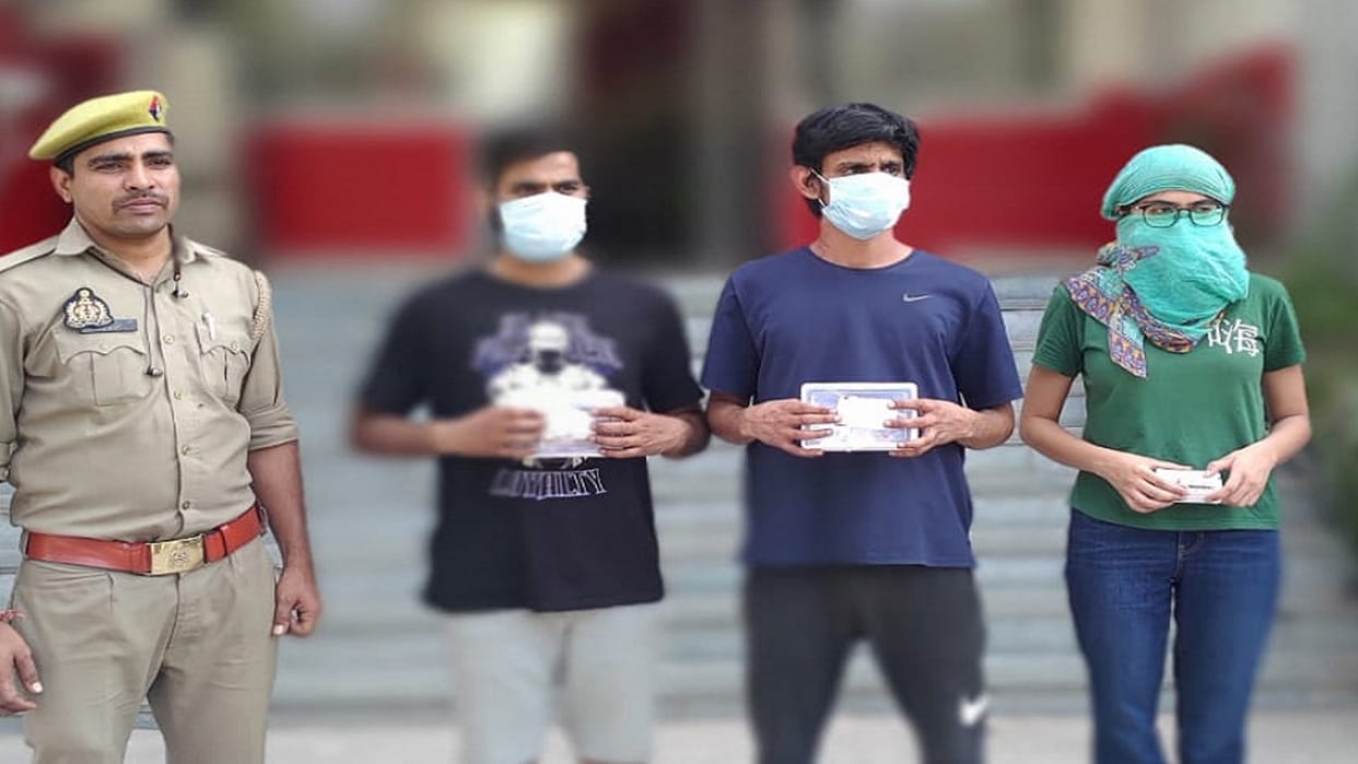 Police arrested three drug smugglers
