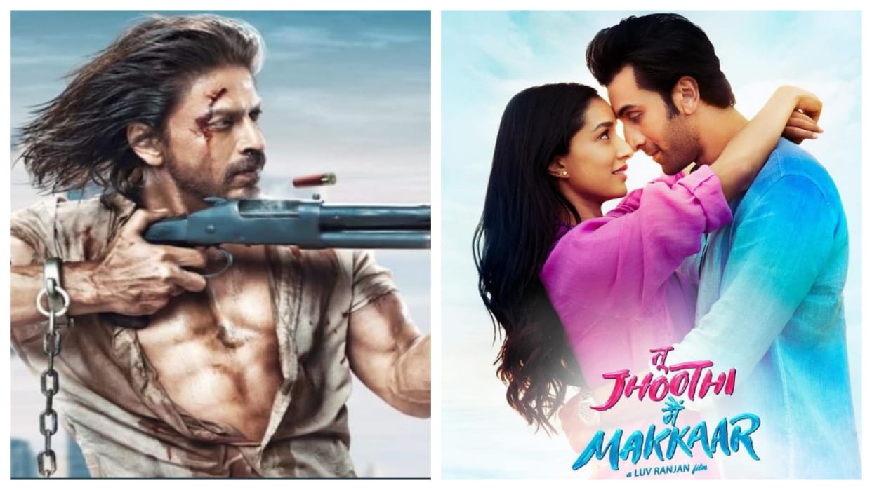 Sunday Box Office Report: Shah Rukh Khan Pathaan Ranbir Kapoor Tu Jhoothi Main Makkaar Collection on Weekend