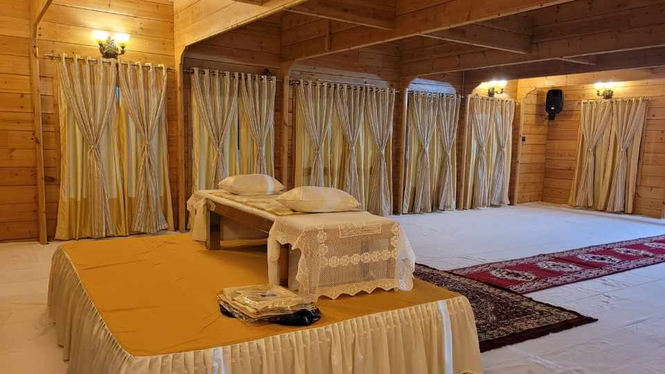 Country first Gurdwara Sahib made of wood ready in Fazilka of Punjab