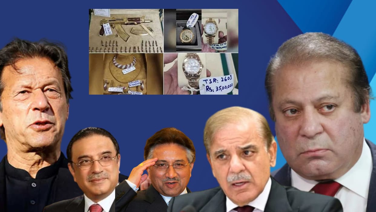 Pakistan Government releases Toshakhana gift records from 2002 onwards, know about it