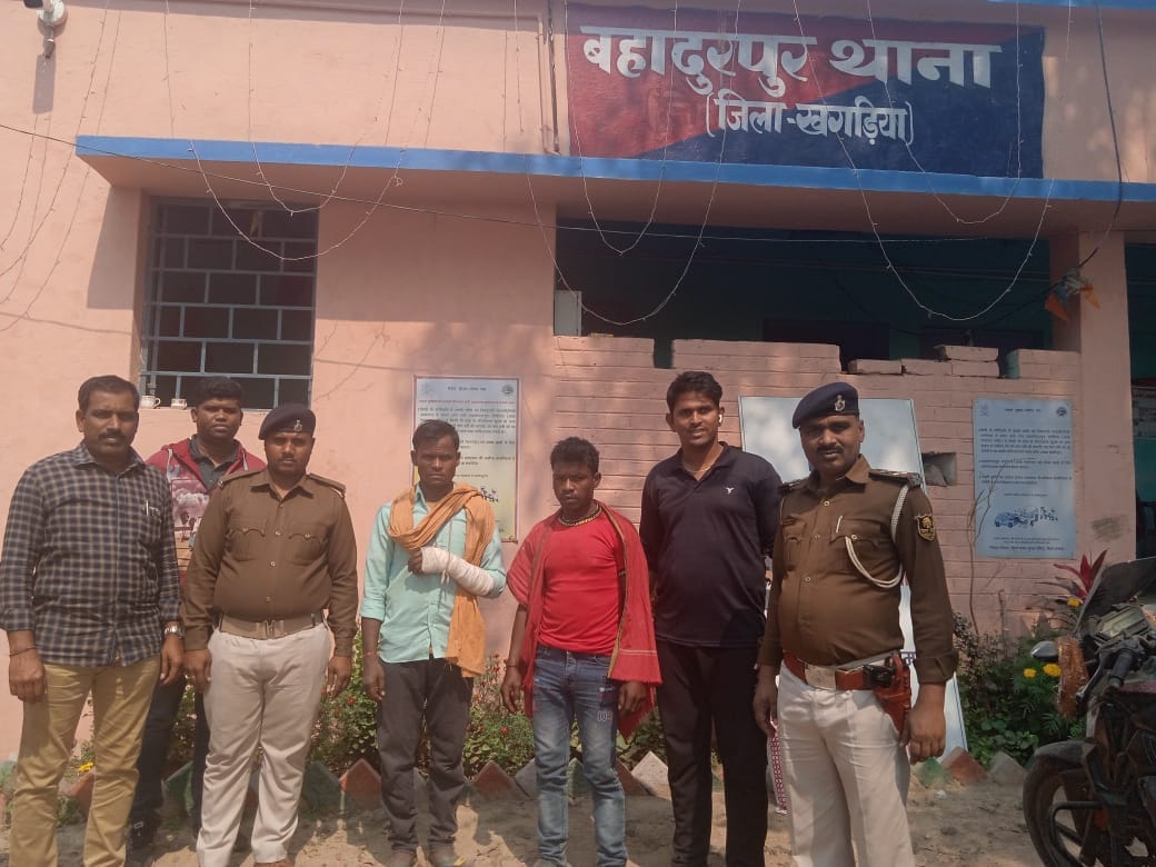 Bihar: Telangana police arrested two suspects from Khagaria, both are accused in murder case