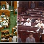 लोकसभा-राज्यसभा।