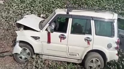 Horrific collision of Scorpio and auto in Madhepura, grandmother and grandson died, one in critical condition