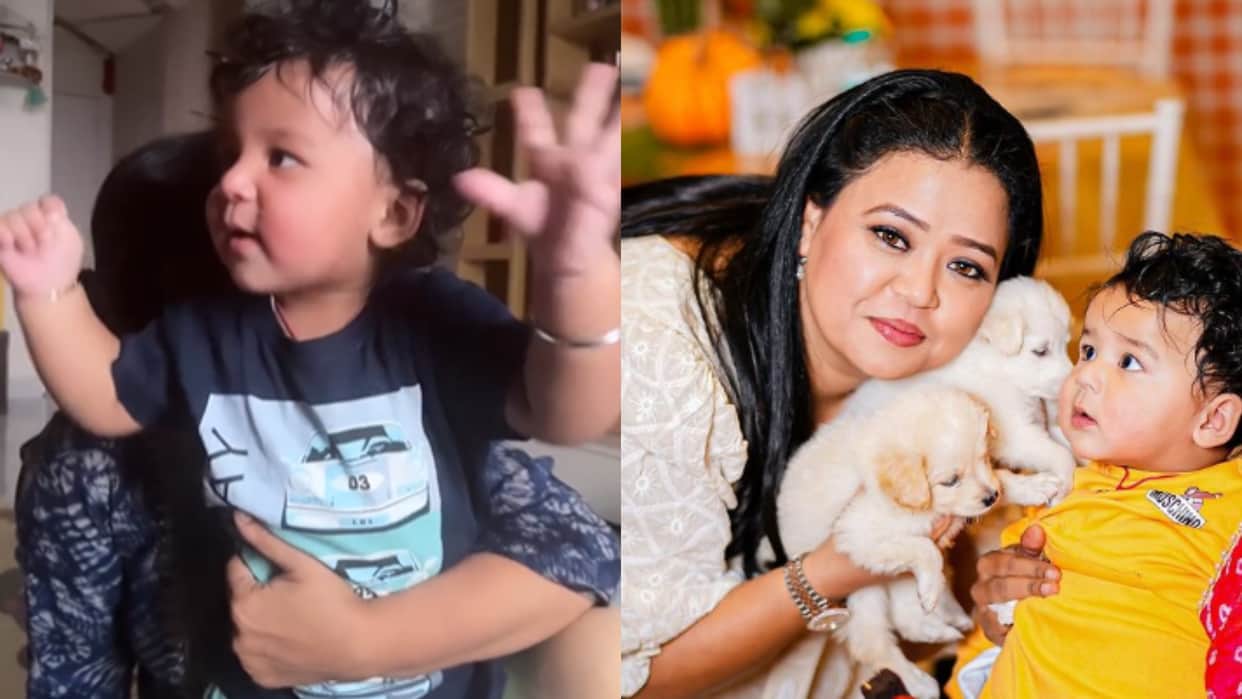 Bharti Singh Shared A video Of Son Gola Dancing On Natu Natu Oscar Winning Song Of Film RRR