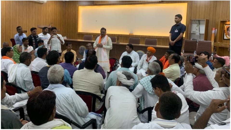 BJP leader Jitendra Meena demanded CM Ashok Gehlot to increase the security of Satish Poonia