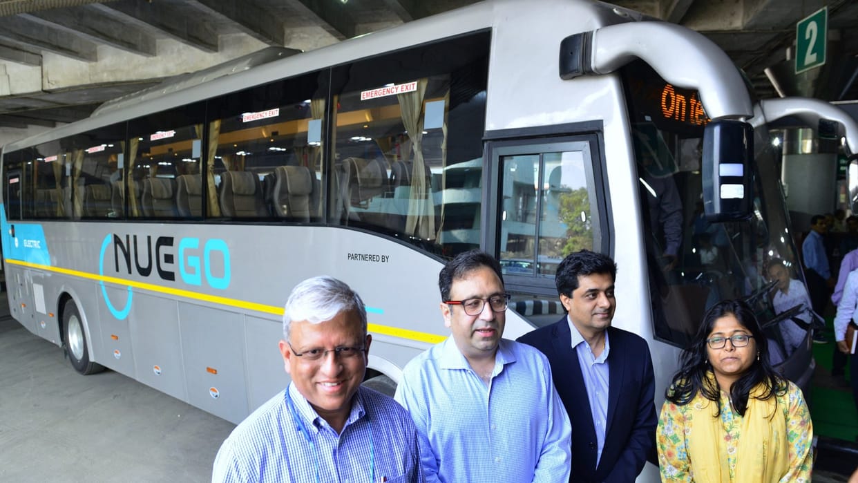 E bus service started from Delhi to Chandigarh or Jaipur and Dehradun