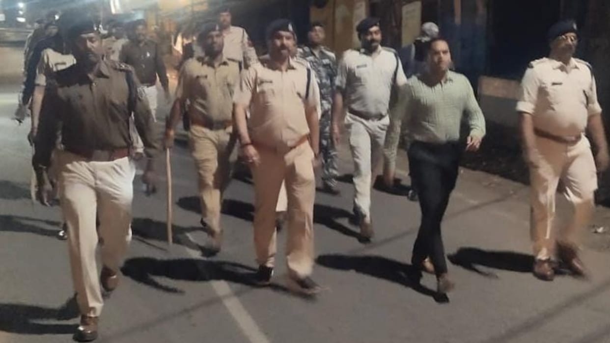 night combing of police started in chhatisgarh gpm