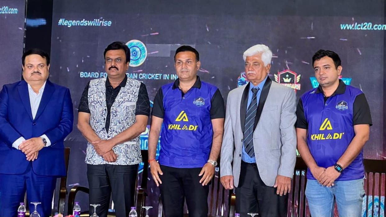 Inaugural KhiladiX Legends Cricket Trophy Launched
