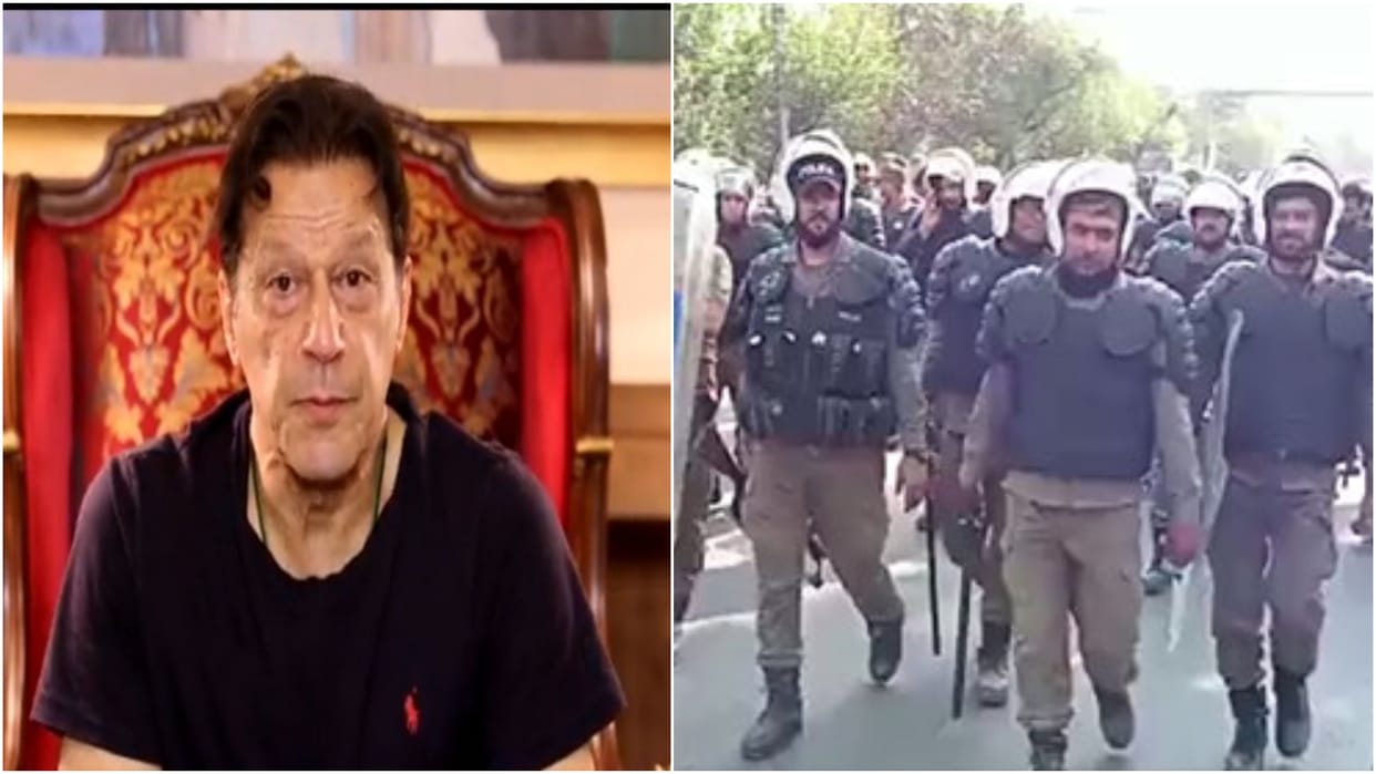 Imran Khan Arrest Updates Islamabad police reached Lahore with armored vehicles Toshakhana Case Latest News