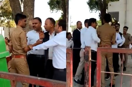 Lawyers thrash policemen in Kanpur, enter police line and manhandle, report on 10